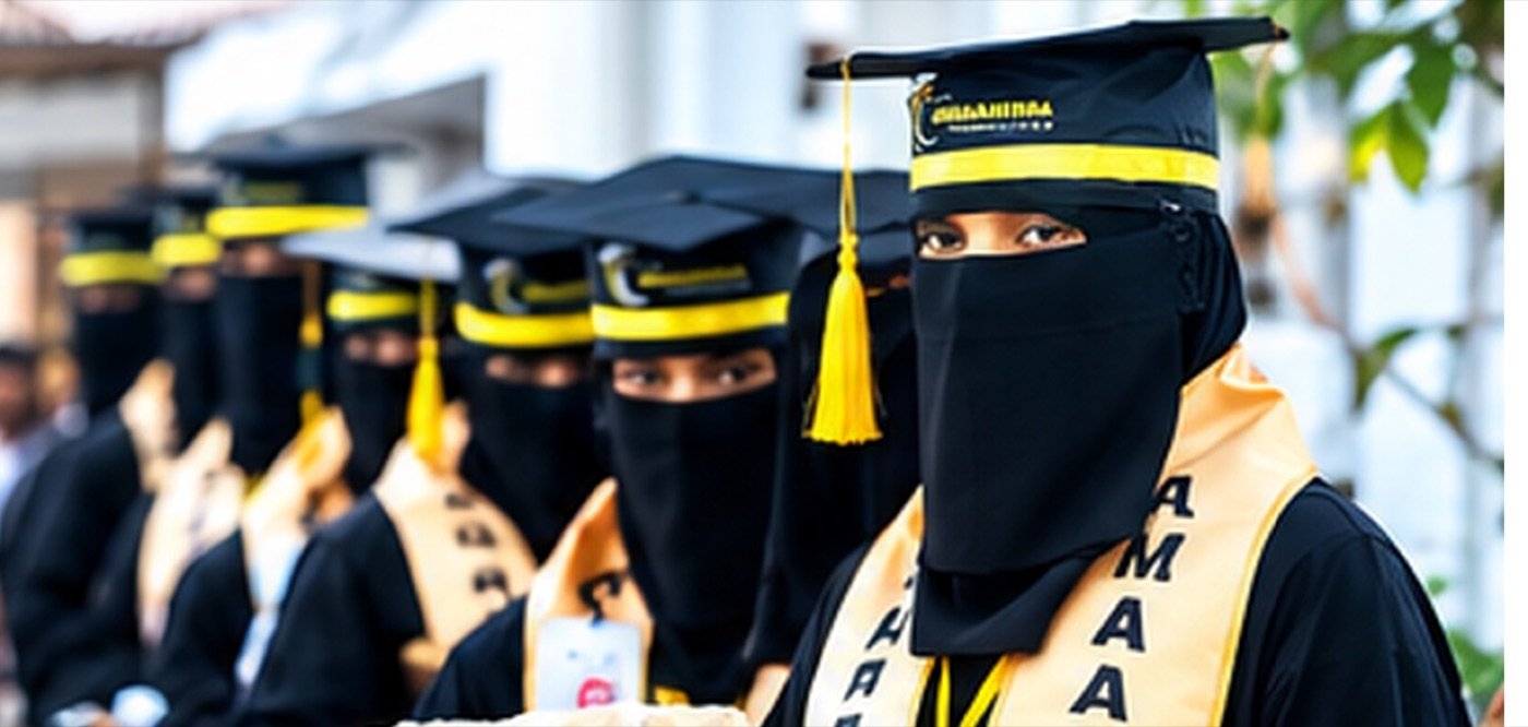 Al-Maadiha graduates at convocation
